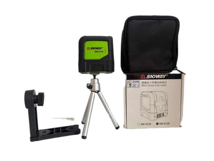 خرید تراز لیزری سندوی SW - 311 G با متعلقات جانبی