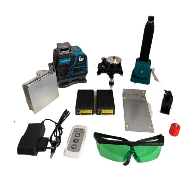 خرید تراز لیزری چهار خطه با متعلقات کامل TM - 4D21WF