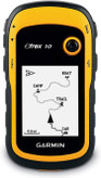 خرید جی پی اس دستی گارمین سری ETREX 10 کارکرده سیاه سفید ارزان قیمت