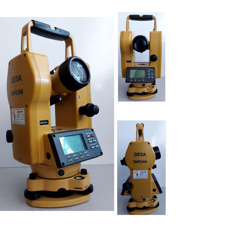 خرید تئودولیت تاپکن DE - 5 A دو طرف کیبرد
