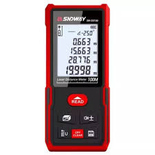 خرید متر لیزری SNDWAY SW - DS100 با کالیبراسیون خودکار