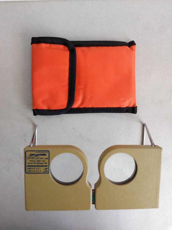 خرید استرسکوپ جیبی فلزی چینی مخصوص نقشه برداری