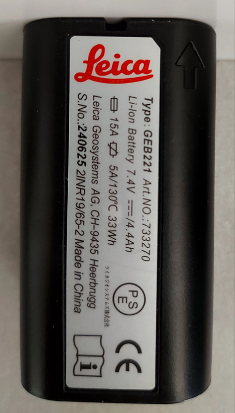 خرید باتری توتال استیشن لایکا سری GEB 221 اصلی