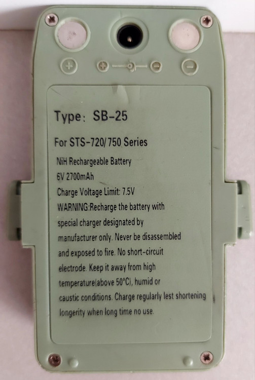 باطری توتال استیشن سندینگ SB - 25