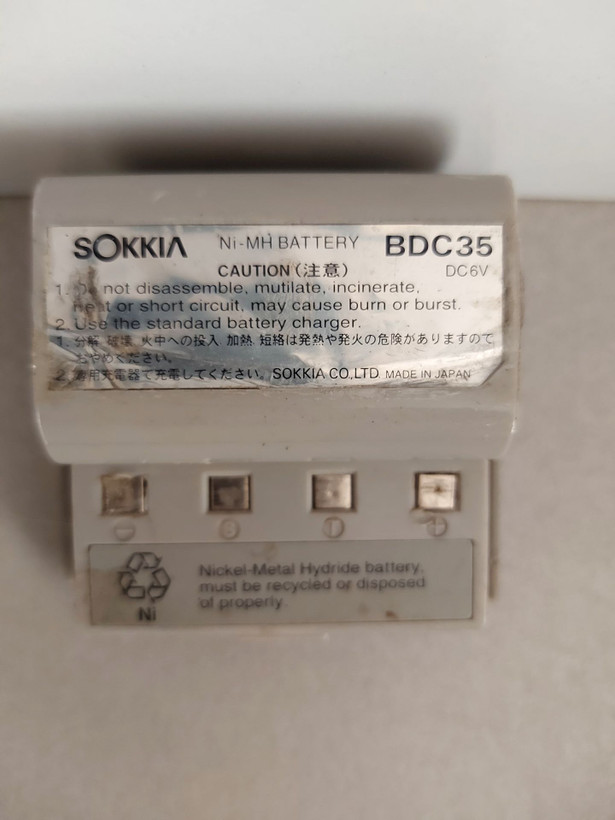 خرید باتری اصلی توتال استیشن سوکیا BDC 35