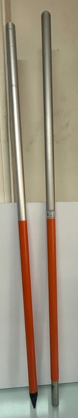 ژالون آلومینیومی 2 متری دو تکه ایرانی