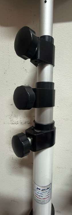 خرید ژالون آلومینیوم تلسکوپی مدرج 5.10 متری