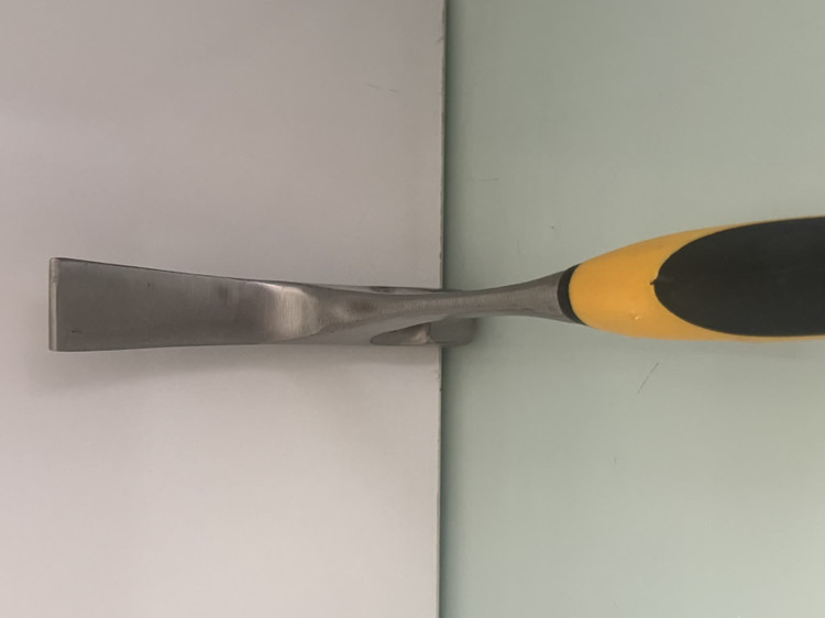 خرید چکش زمین شناسی سر تخت چینی زرد مشکی