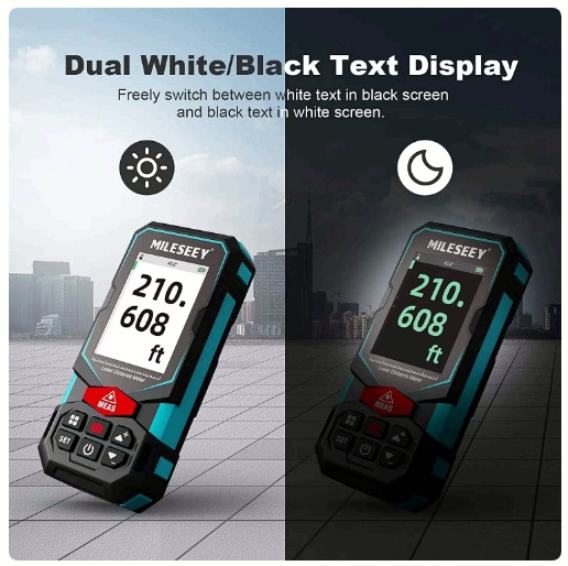 خرید متر لیزری دوربین دار مایلسی مدل K3 - 100 METER بلوتوث دار