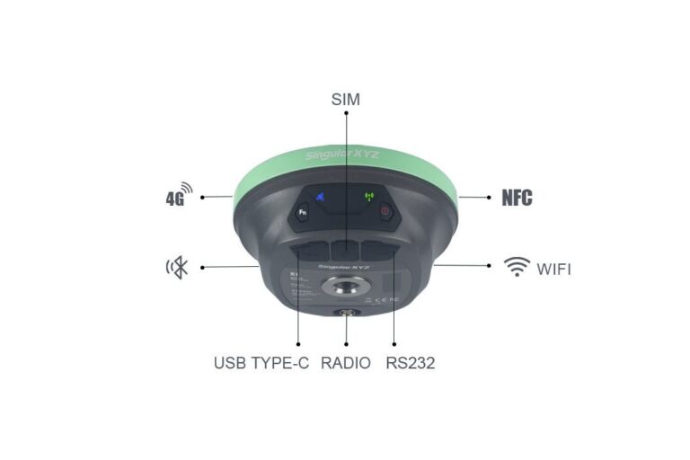 خرید جی پی اس ایستگاهی مولتی فرکانس SINGULAR سری  XYZ  X1 PRO  با کنترلر