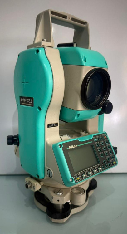 خرید توتال استیشن نیکون DTM 332 دقت 5 ثانیه یک طرف کیبرد