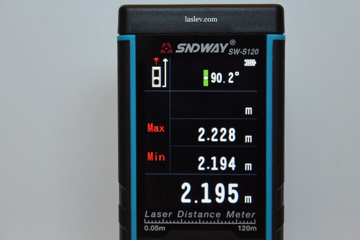 خرید متر لیزری SNDWAY SW - S120 با دوربین