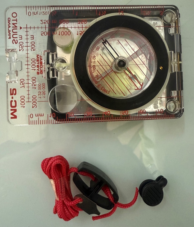 خرید قطب نمای آیینه ای سانتو برای کوهنوردان مدل MC - 2 GLOBAL