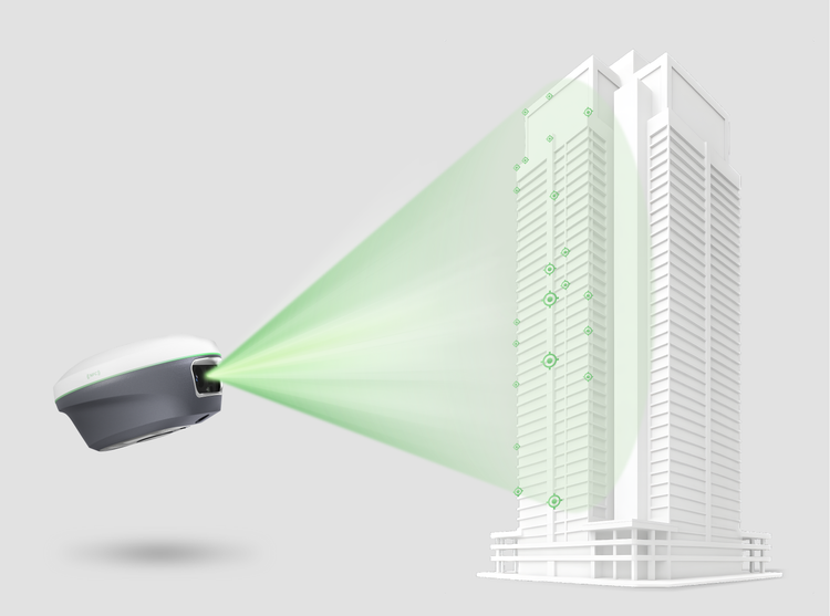 گیرنده GNSS مولتیفرکانس سینگولارXYZ | Horus Visual & Laser