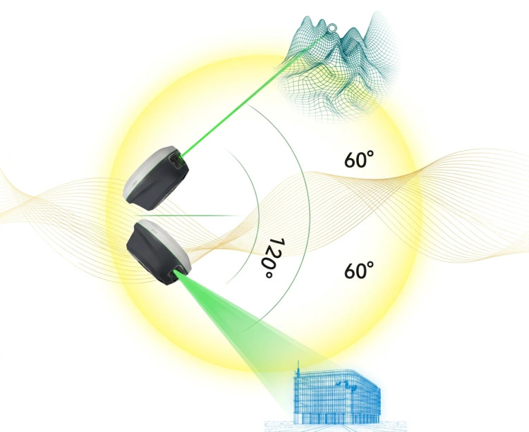 گیرنده GNSS مولتیفرکانس سینگولارXYZ | Horus Visual & Laser