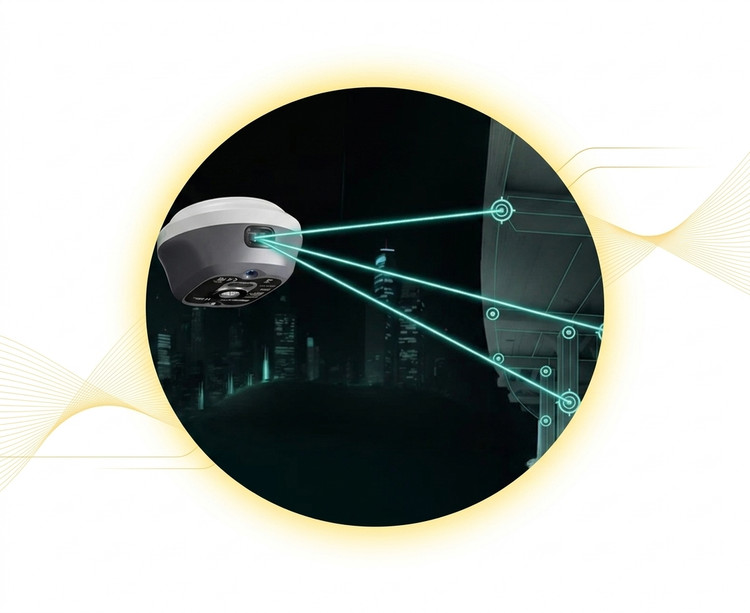 گیرنده GNSS مولتیفرکانس SINGULAR مدل ORION ONE با دوربین و لیزر