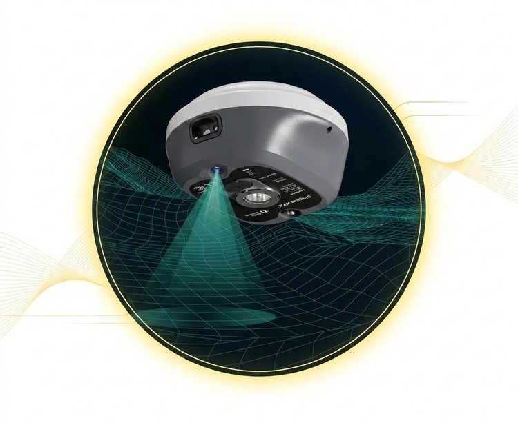 گیرنده GNSS مولتیفرکانس SINGULAR مدل ORION ONE با لیزر